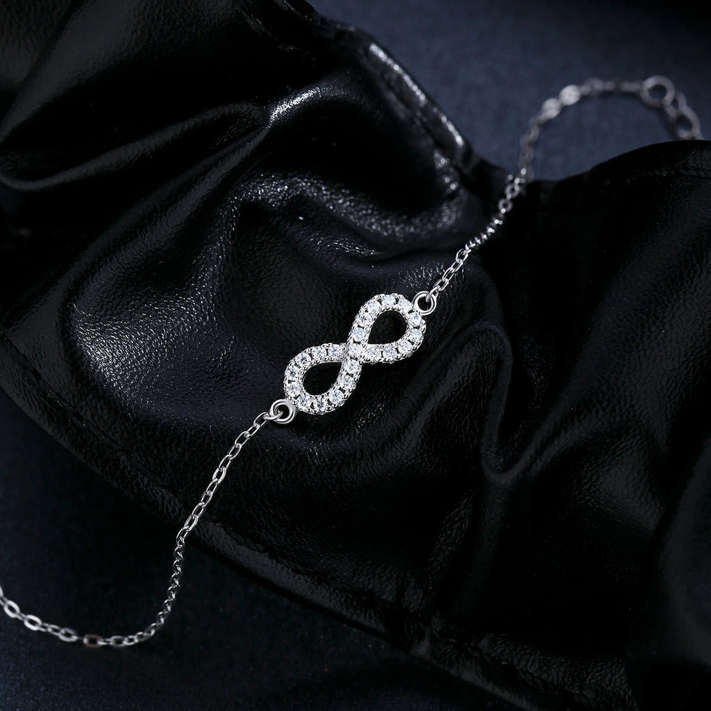 Infinity Moissanite Bracelet