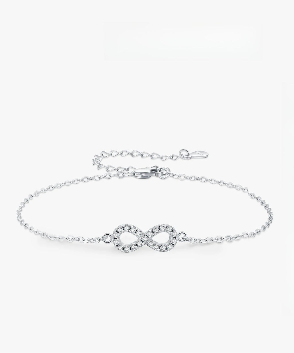 Infinity Moissanite Bracelet