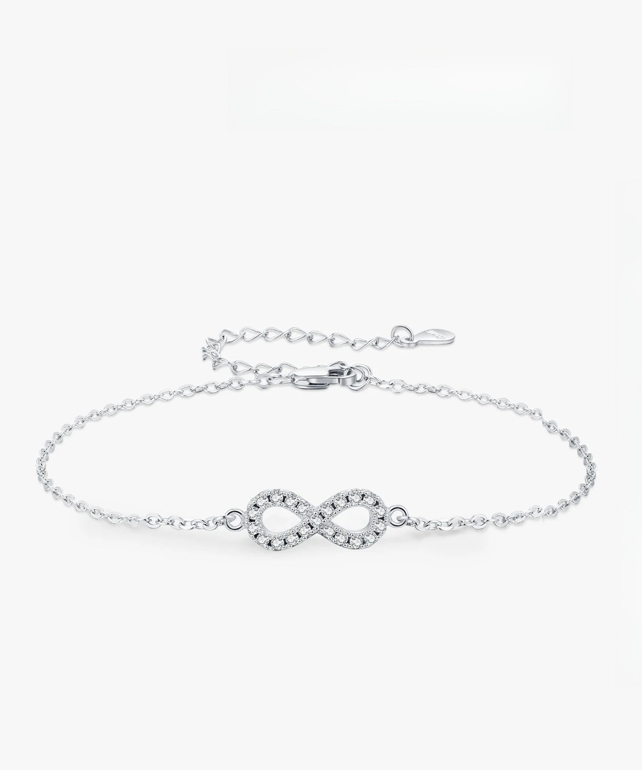 Infinity Moissanite Bracelet