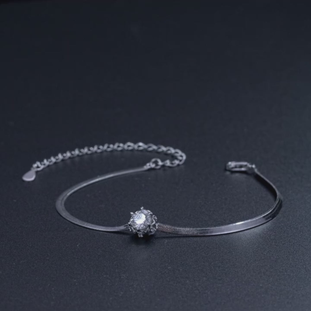 Flower Buds Moissanite Bracelet