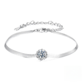 Flower Buds Moissanite Bracelet