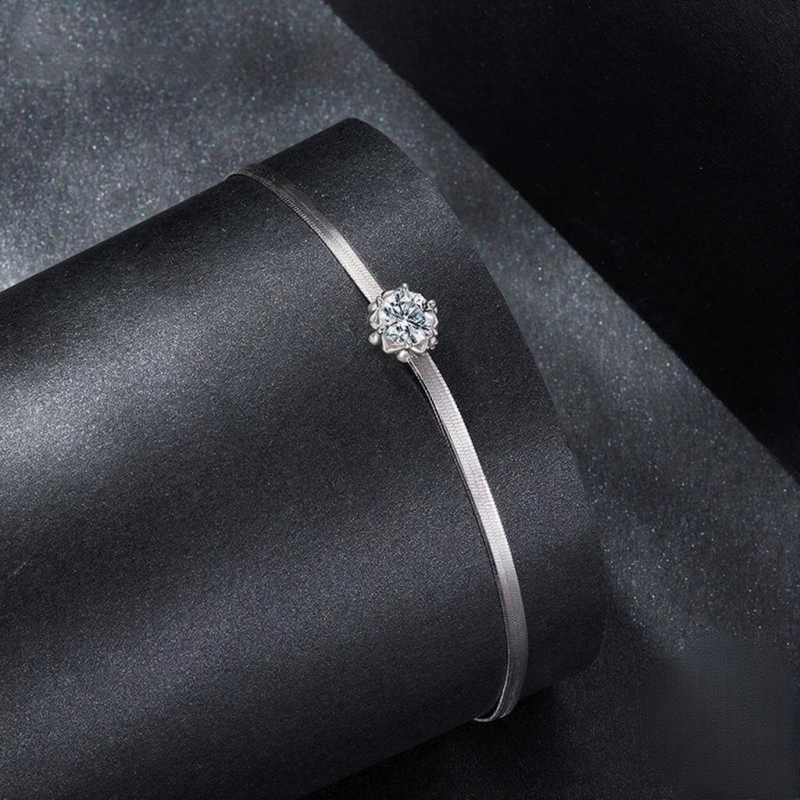 Flower Buds Moissanite Bracelet