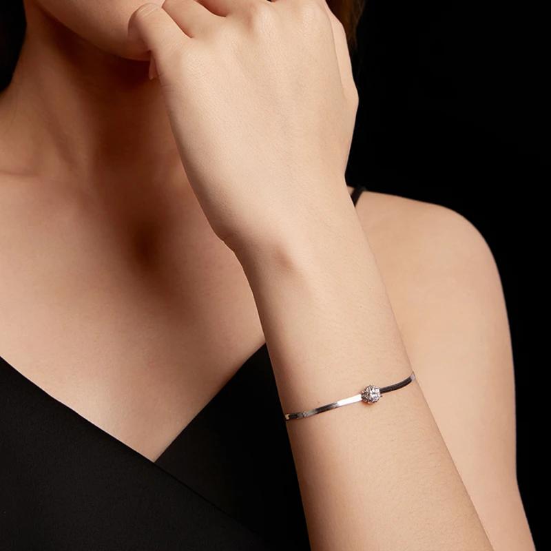 Flower Buds Moissanite Bracelet